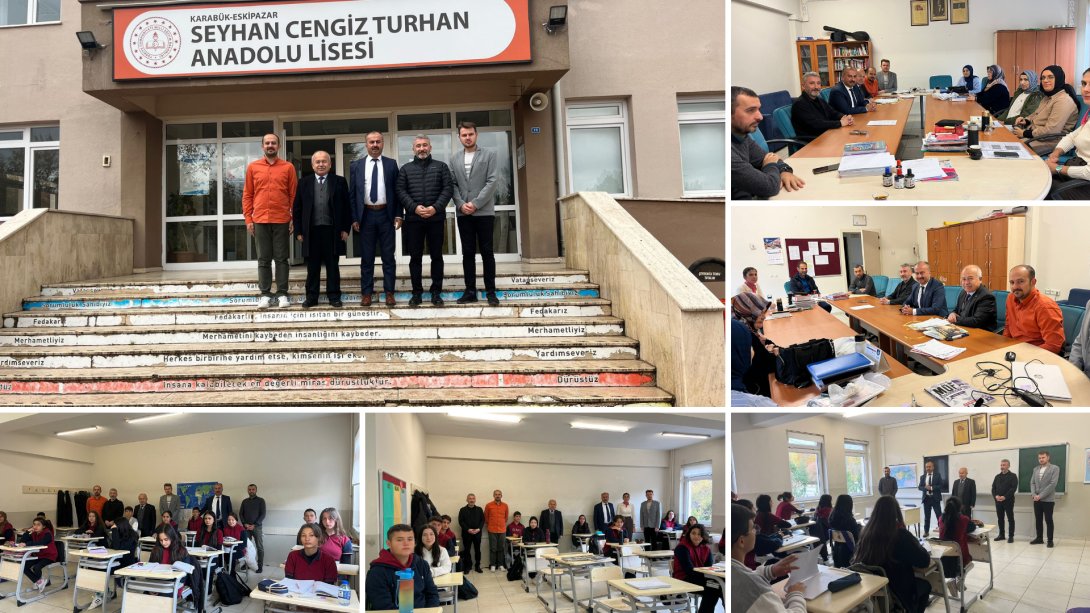 Seyhan Cengiz Turhan Anadolu Lisesi Öğretmen ve Öğrencileriyle Buluştuk.